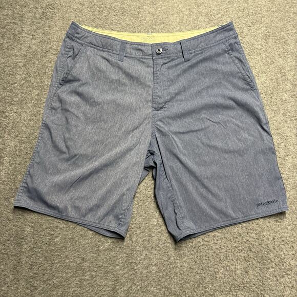 Patagonia Wavefarer Walk Shorts Men's 36x9 Blue Golf Stretch Performance - Picture 1 of 10